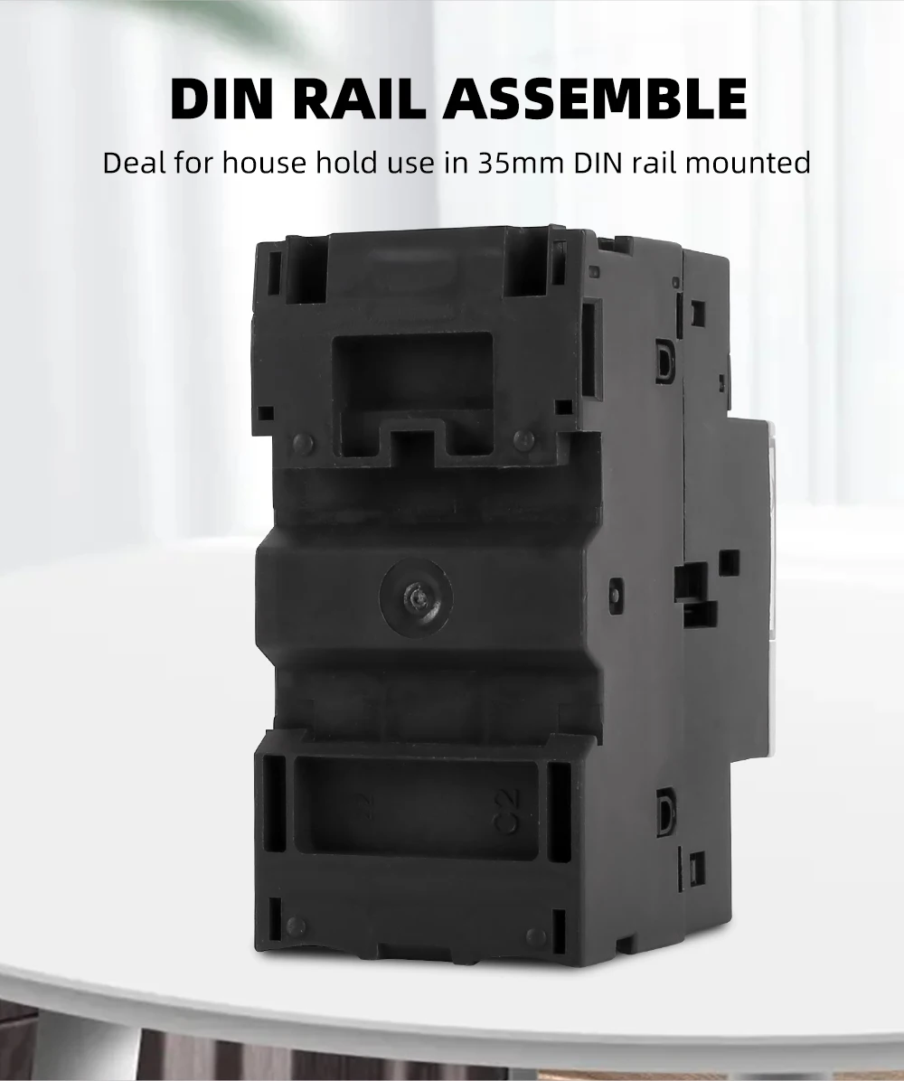 Description Picture 5 of itemGV2ME GV2 Motor Starter Protector Motor Circuit Breaker Overload Short Circuit Protection  3P Thermal Magnetic MPCB GV2-ME