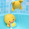 New Bathing Toy Baby Water Game Duck Model Faucet Shower Electric Sprinkler Swimming Bathroom Baby Toy 2