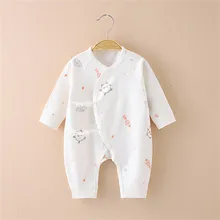 0-12 Months Newborn Infant Baby Clothes Long Sleeve Rompers Cotton Infant Boys Girls Bodysuit Baby Pajamas Onesie Autumn Clothes