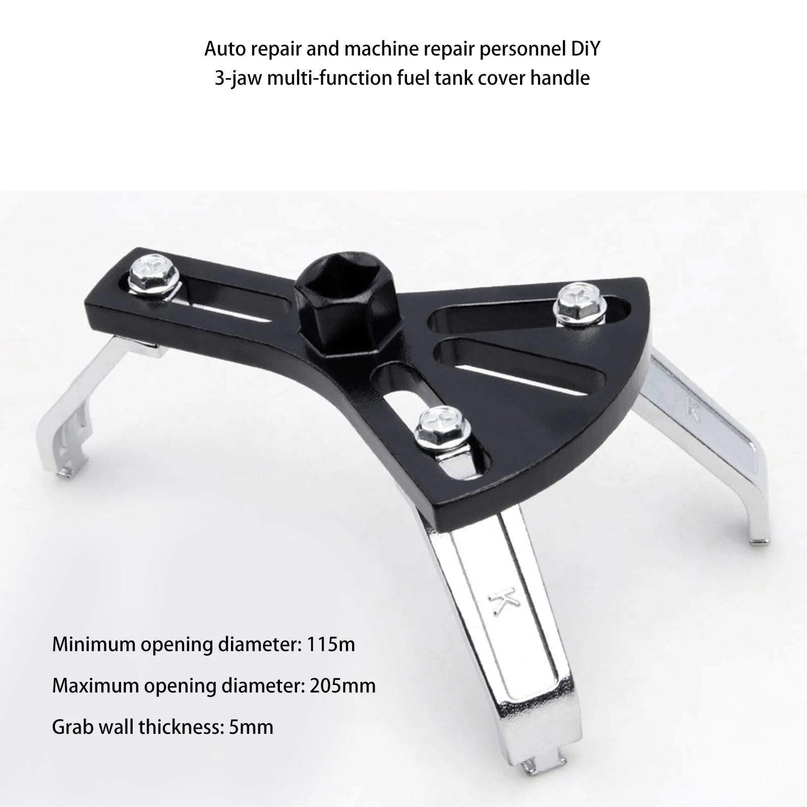 UniversalFuelPumpRemovalToolAdjustableFuelPumpLockRingTool