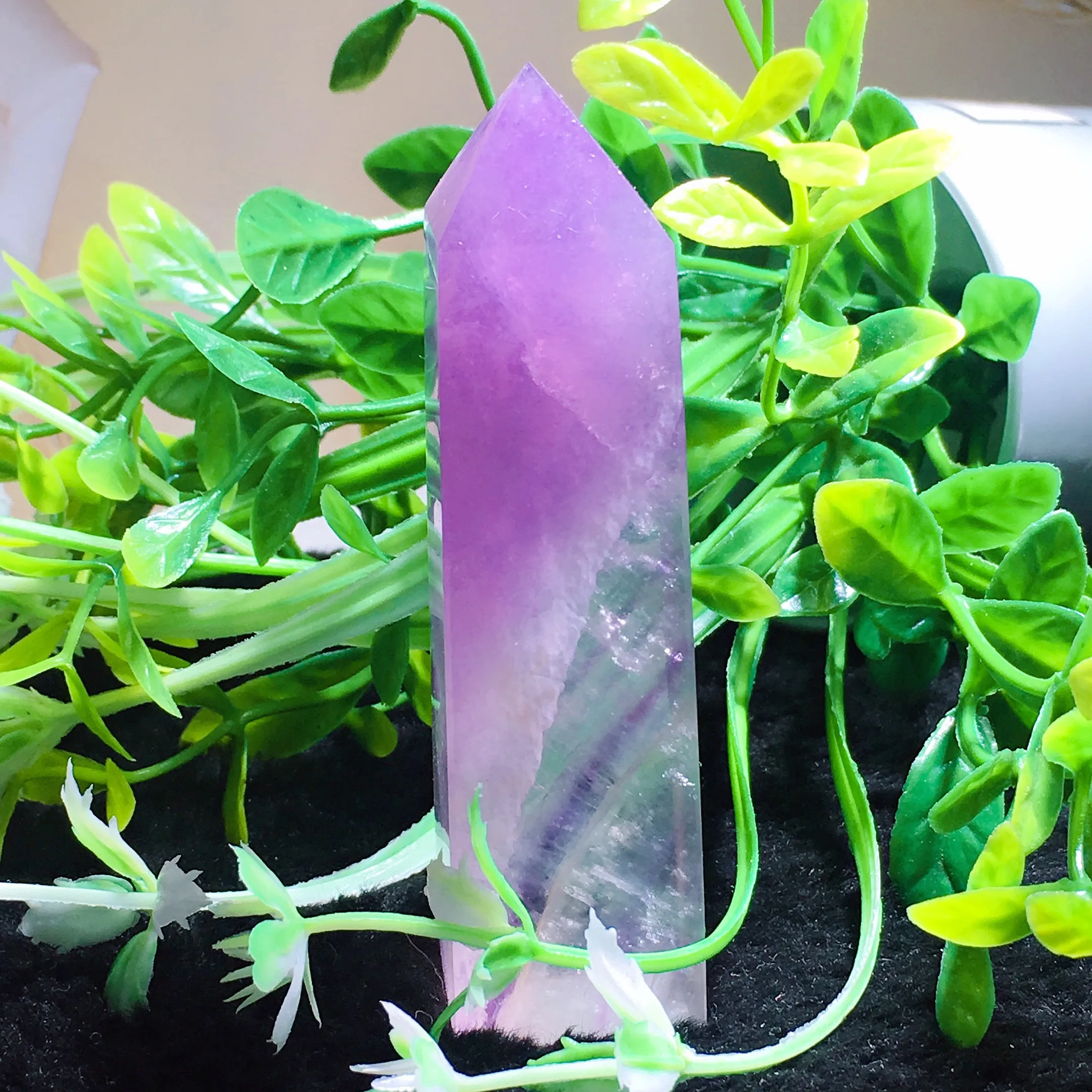 Purple Fluorite Tower 2427