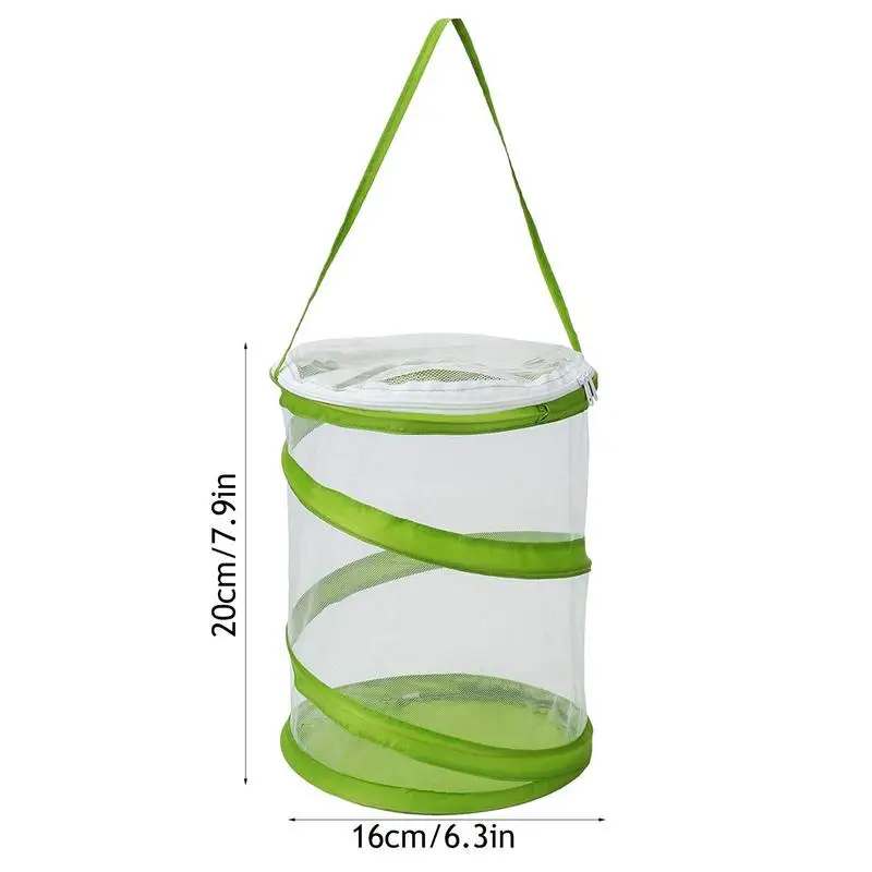 Foldable Butterfly Habitat Mesh Cage