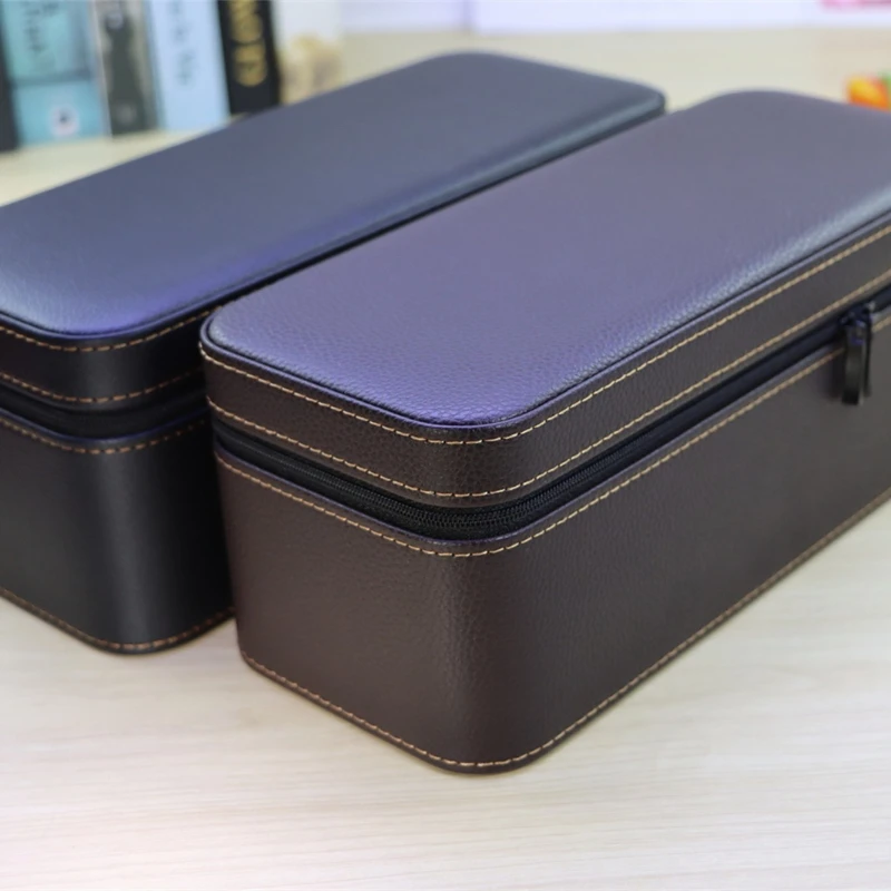 Leather Jewelry Box Storage Big Size Jewelry Boxes Organizer Bracelet Display Stand Collection Accessories Gift Idea for Women
