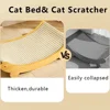 Cat Scratch Board Cat Scratching Pads Detachable Wear-resistant Multifuction Cats Sleeping Bed Kitten Grinding Cat Toys 4