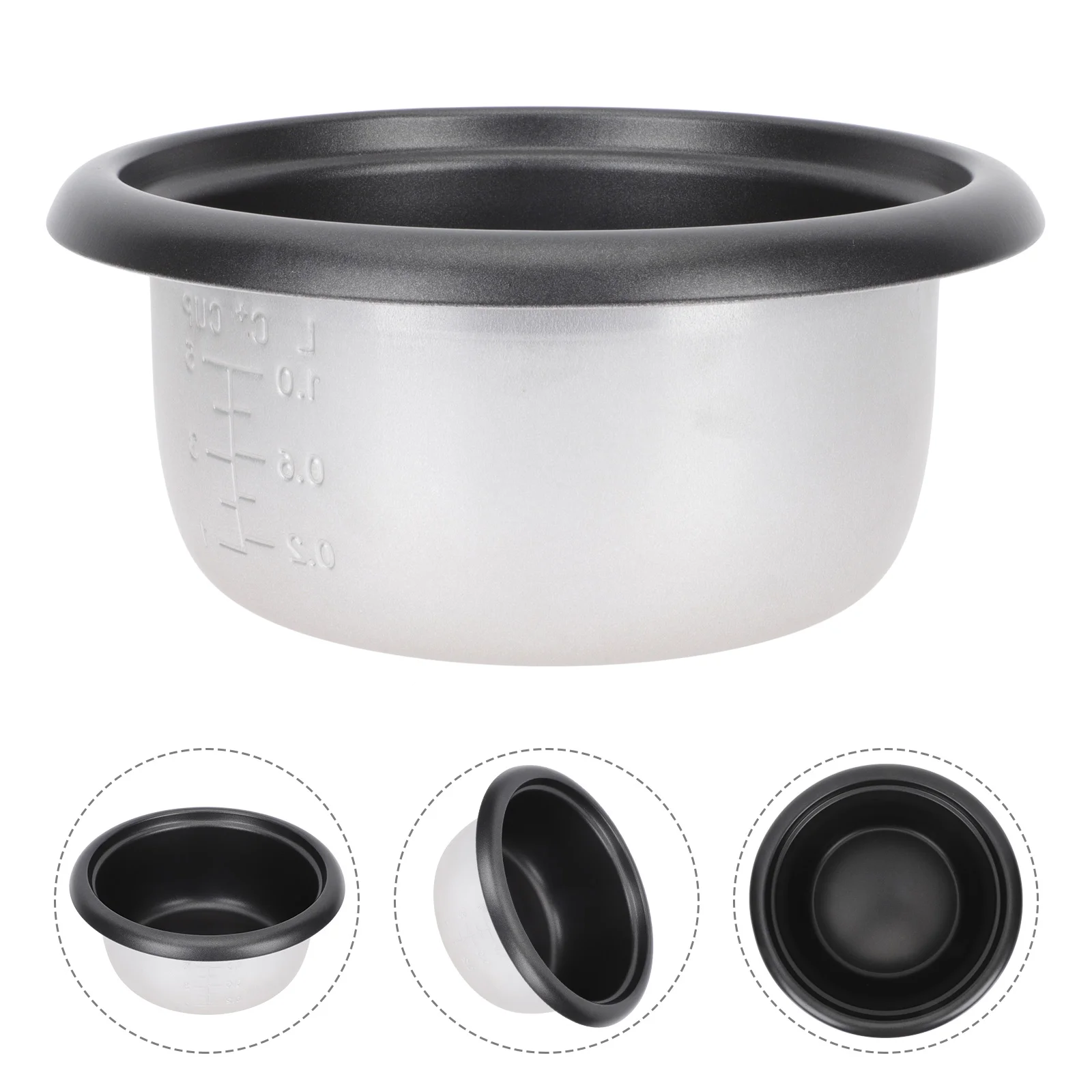 Alloy Material Rice Cooker Liner Non Stick Electric Cooker Inner Pot Cooking Accessories Kitchen Utensils Cookware Parts Dining