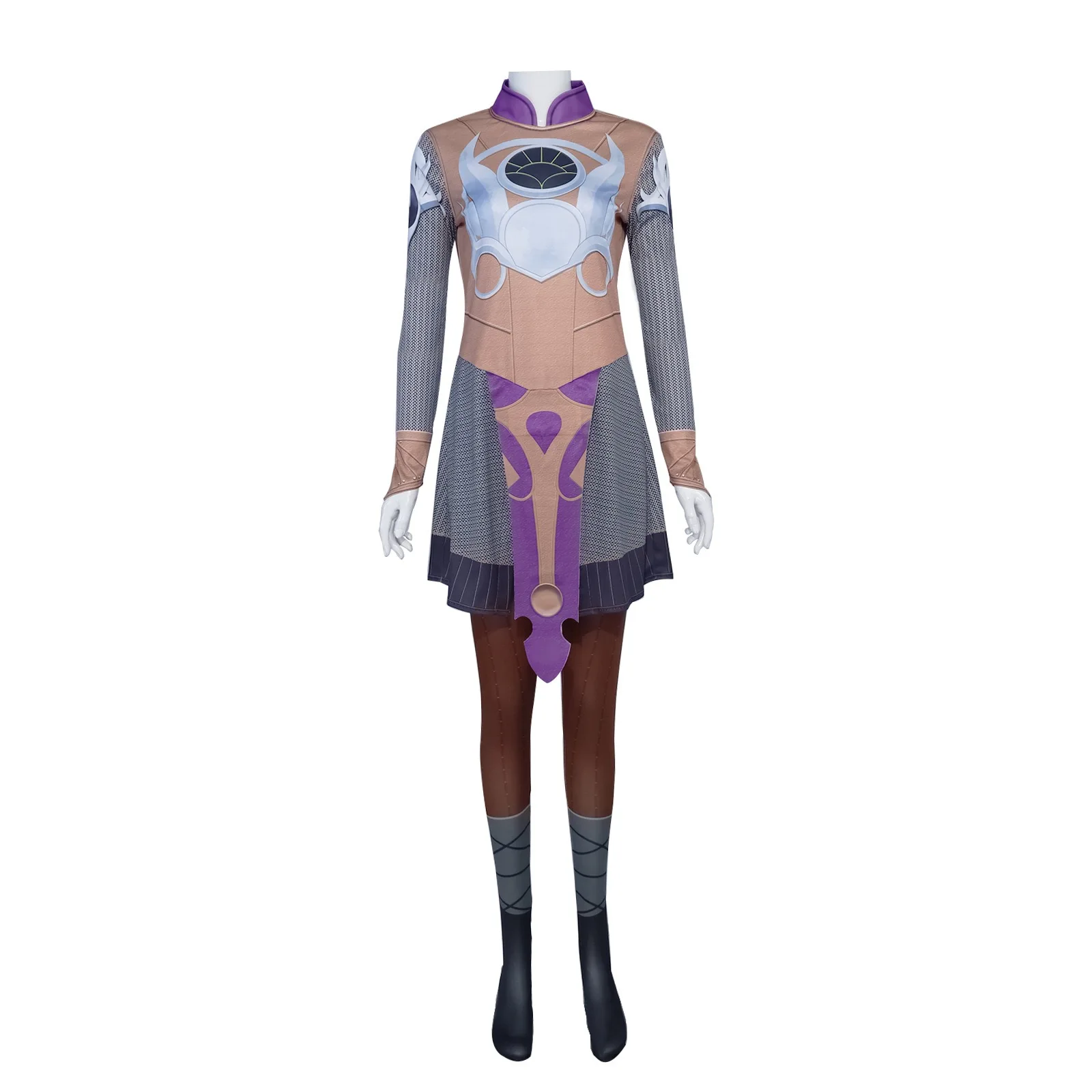 

Shadowheart Cosplay Costume Jumpsuit Disguise Halloween Carnival Suit