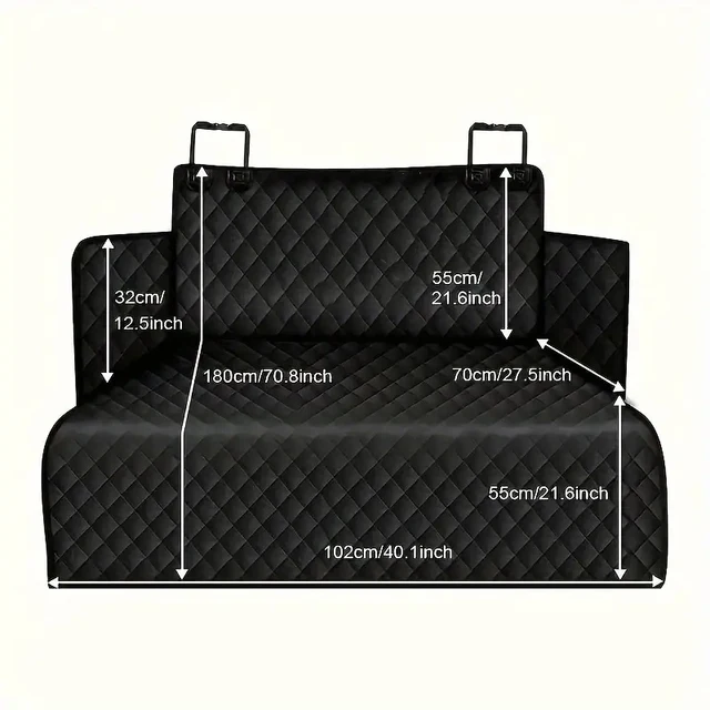 Dog Car Seat Cover For SUV Wear-resistant  Waterproof Portable Durable Liner Cover Protects Vehicle Dog Carrier Car Trunk Mats 2