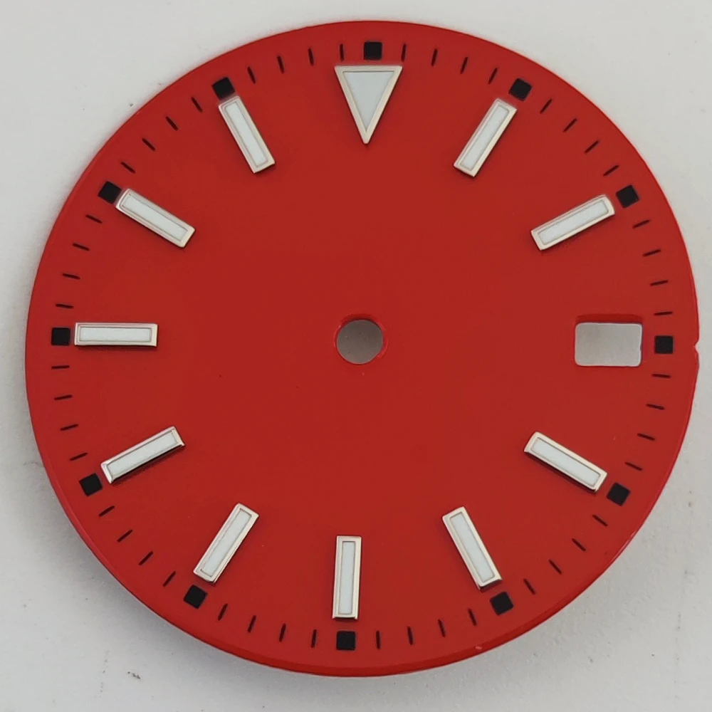 Vibrant Multi-Color Luminous Watch Dial, 28.5mm