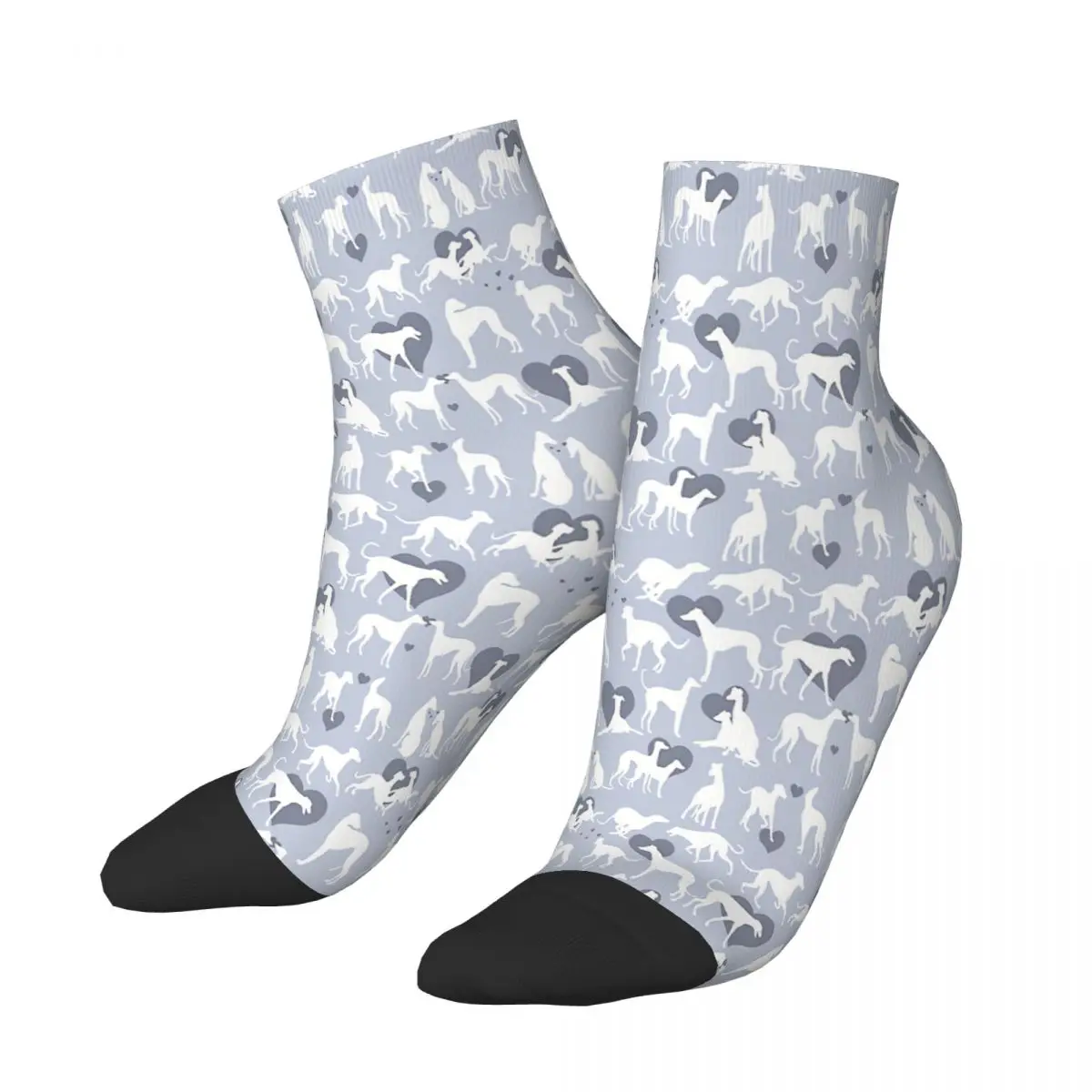 

Blue Dream Geryhound Greyhounds Dog Ankle Socks Male Mens Women Winter Stockings Harajuku