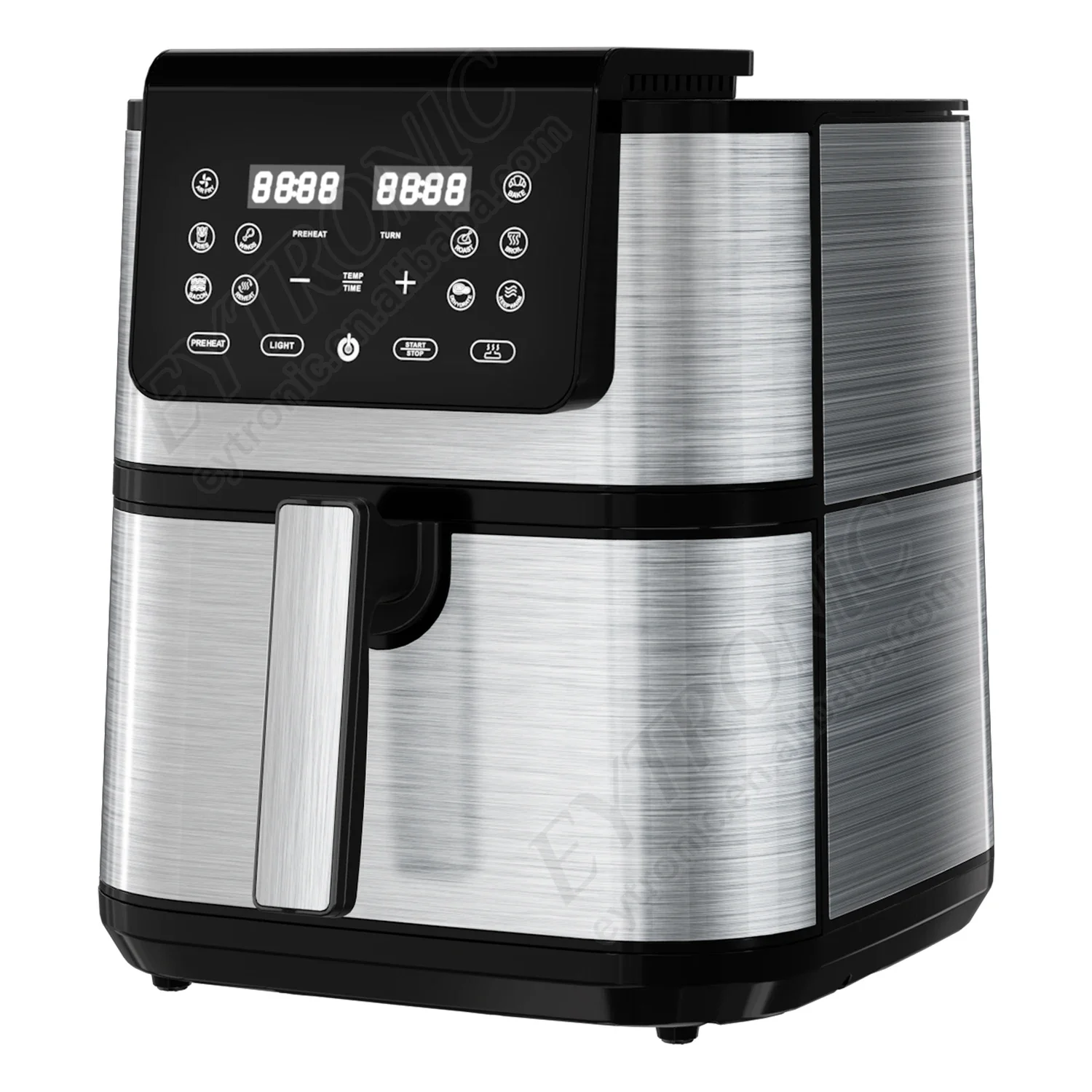 New 8L 10L consumer reports best air fryer good price digital air fryer without oil smart air fryer with LCD display 2