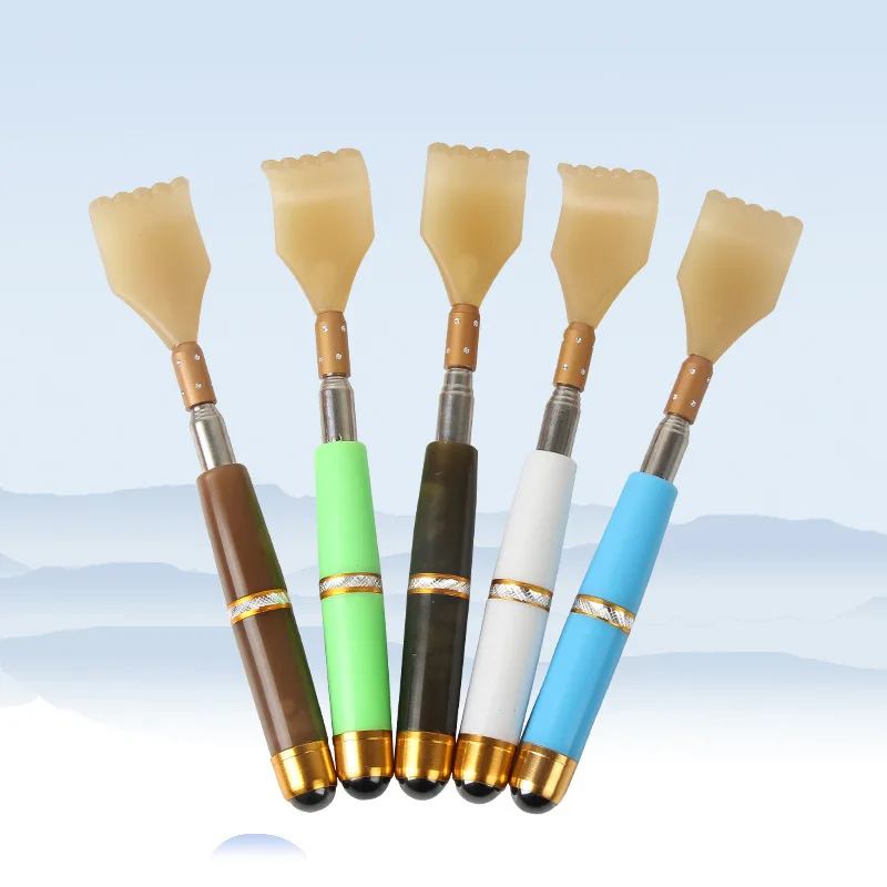 Extendable Magnetic Ball Hackle Back Scratcher With Magnet Telescopic Scratching Backscratcher Massager Back Scraper