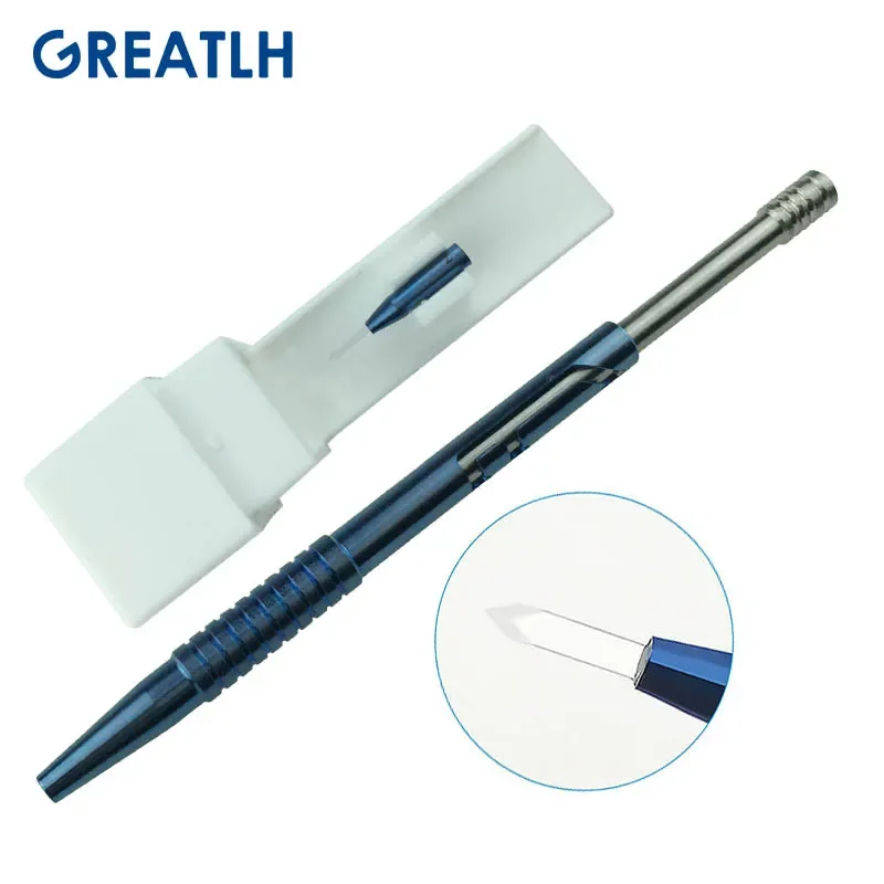 

Titanium Handle with Sapphire Hair Implant Pen Eyebrows Beard Beauty Care Hair Grown Implanted Hair Planting Tools 1Set