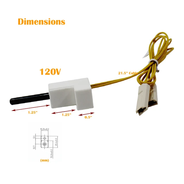Furnace Ignitor Universal Silicon Nitride Hot Rod Ignitor 120V