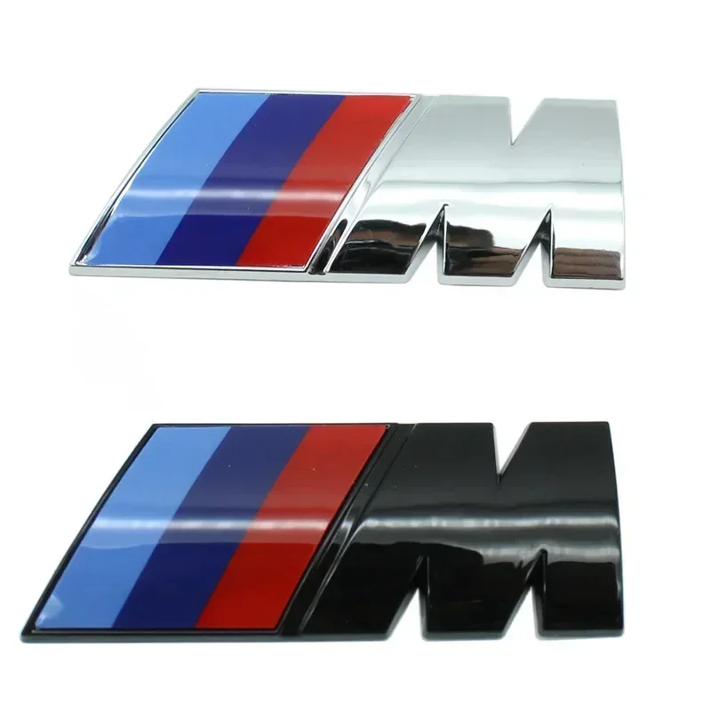 

1P ABS Car Side Fender Emblem Badge Sticker For BMW M M1 M2 M3 M4 M5 M6 G01 F20 G30 F30 F31 E36 E87 E60 E91 X1 X3 X5 Accessories