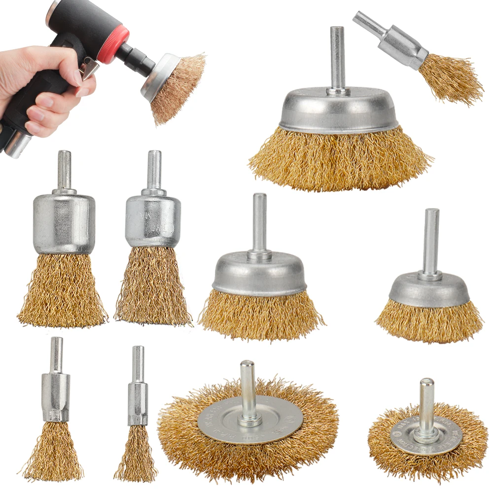 Wire Brush Copper For Grinder Rotary Tool