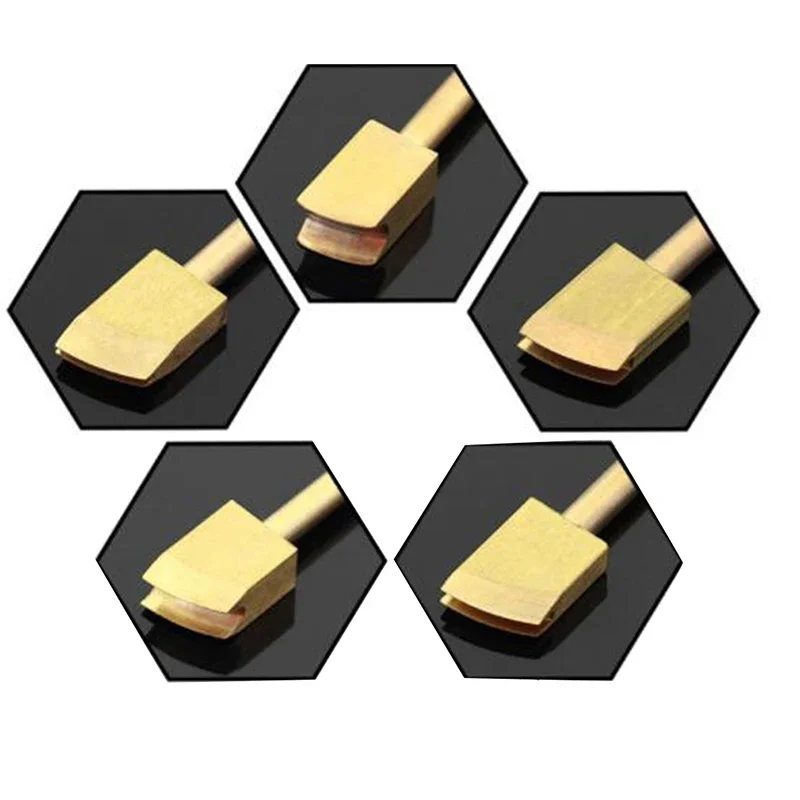 Leather Electric Brass Solder Soldering Iron Tip To Burn The Edge Leather Craft Press Edge Sealing Machine Line Pyrography Tool Leather tool,leathercraft tools,leather tools