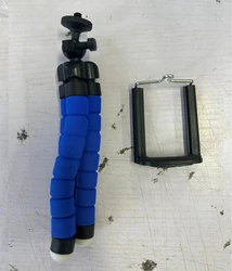 Treppiede Mini Universale Flessibile a Lira di Polpo con Supporto per Telefono