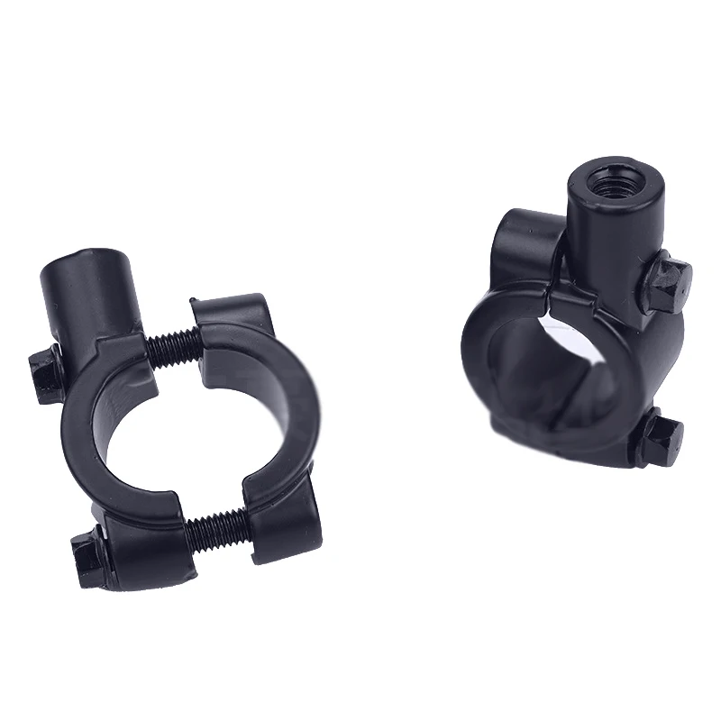 나사 오토바이 미러 브래킷 어댑터, 핸들바 브래킷 클립, 10mm, 8mm, 6mm, 2 개
