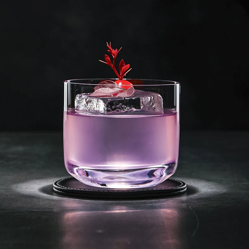 DWF02 Crison Old Fashioned glsss/whisky glass/cocotail glass Lead free crystal cup 300ML Bar bartender utensils