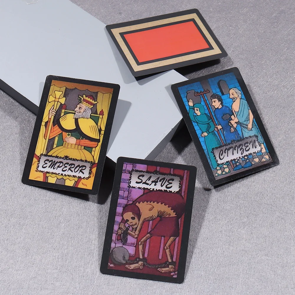 

Anime Ultimate Survivor Card Board Game Emperor Card Gambling Apocalypse Kaiji Cosplay Party Prop Fans Gift