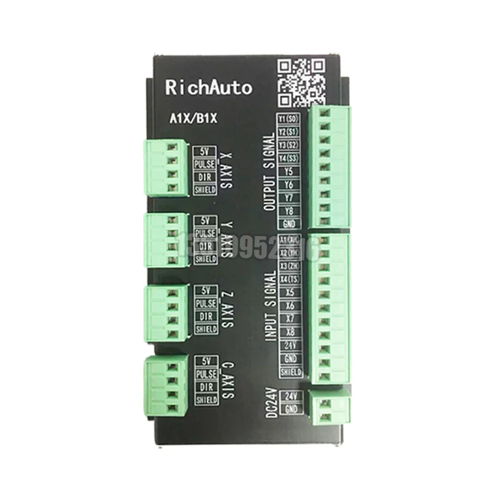 새로운 원래 Richauto A19-double 스핀들 선반 Cnc Dsp 컨트롤러 A19s 조각 기계 모션 제어 시스템 영어 버전