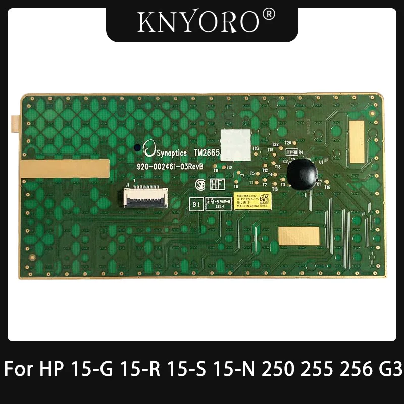 Del Computer Portatile Touc Hp Annuncio Per Hp 15-G 15-R 15-S 15-N 15-D 250 255 256 G3 Accessori Per Notebook Trackpad Mousepad Bordo Tm-02665 920-002