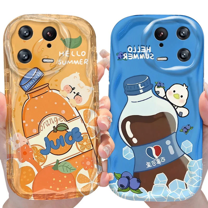 Drinks Wave Protective Phone Case Cover