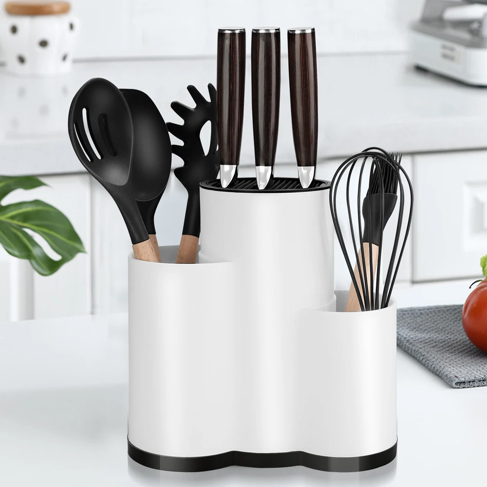Knife Holder Multi-purpose Kitchen Utensils Cutlery Storage
