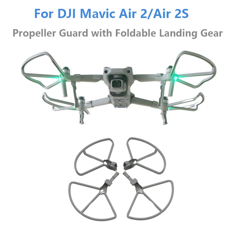 Protezione Elica Per Dji Mavic Air 2/2S Copertura Protettiva Per Drone Con Carrello Di Atterraggio Pieghevole Per Accessori Mavic Air2/Mavic Air 2S