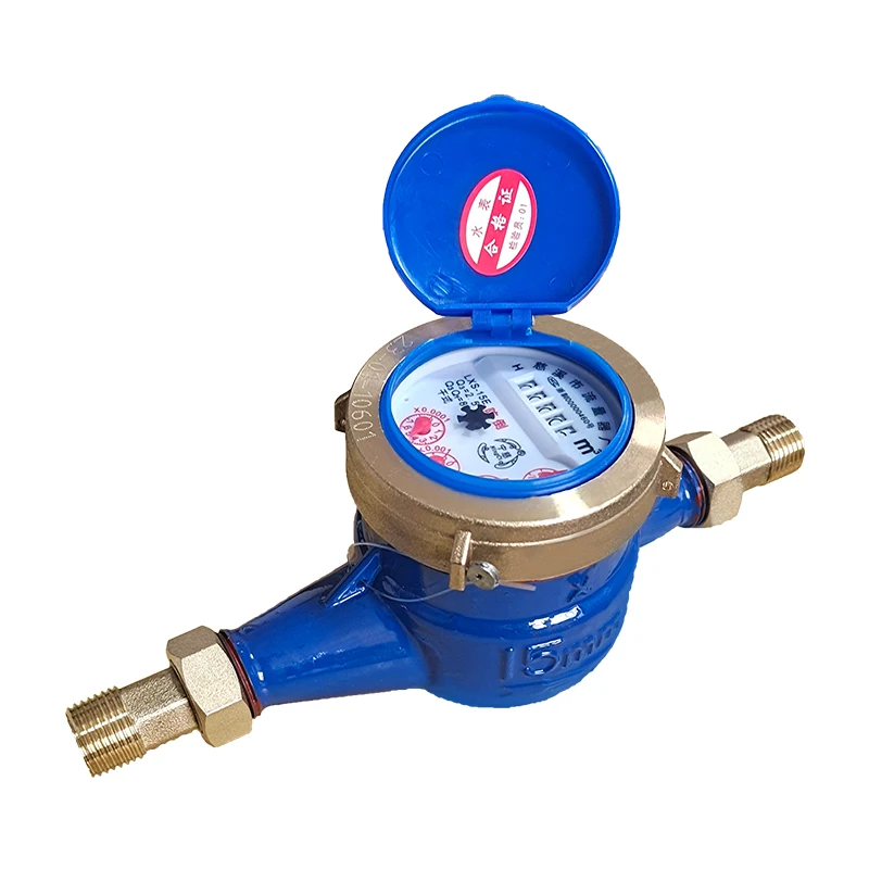 Premium Home Water Meters with Frost Protection, DN15 Mechanical Accessories, and Anti-Reverse Feature