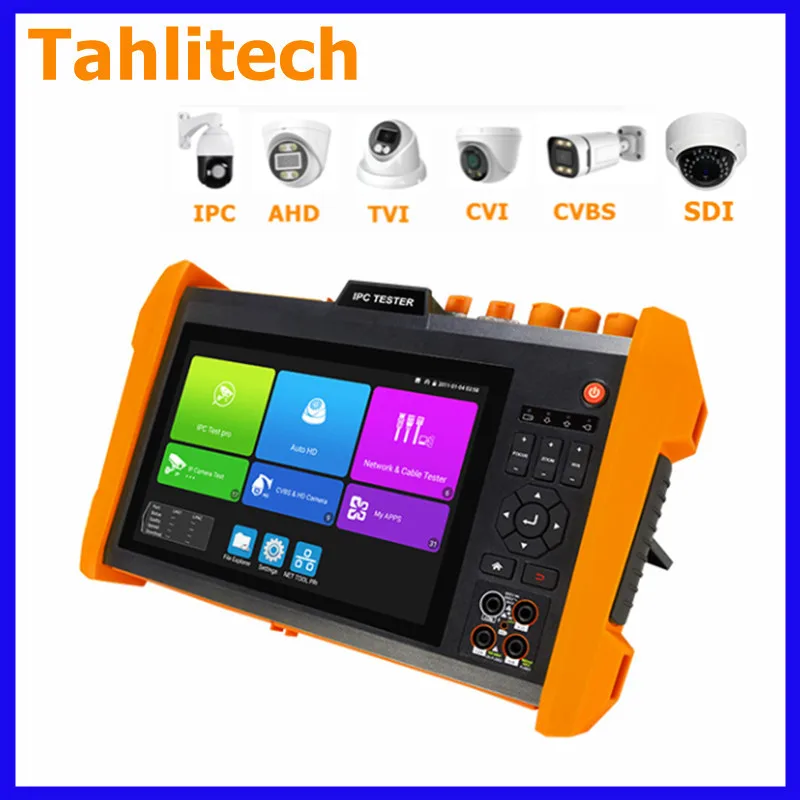 

Камера видеонаблюдения IPC 8K H.265 7 '', многофункциональный аппарат для проверки параметров er K15, для проверки сети из оптического волокна, кабель для проверки