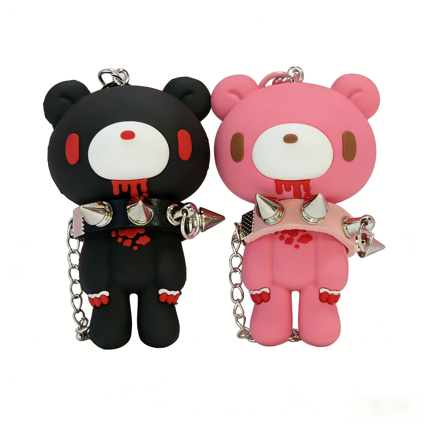 Two Bear Keychain