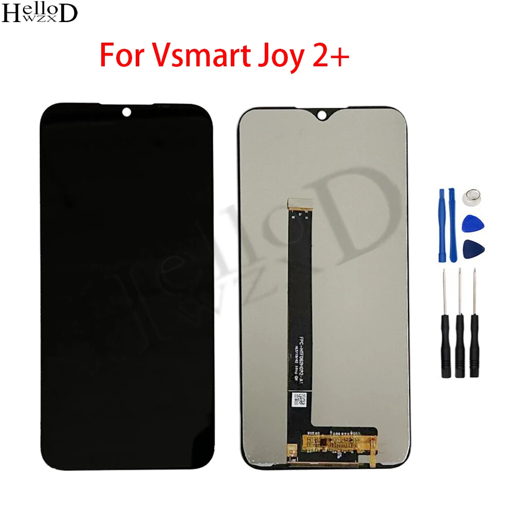 

100% протестированный ЖК-экран для Vsmart Joy 2 + Plus, ЖК-дисплей, сенсорный экран, дигитайзер, полная сборка, замена