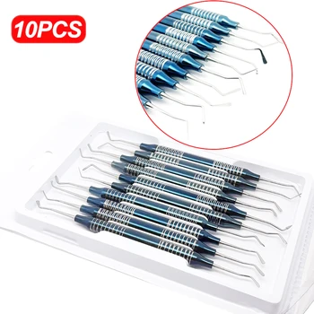 10 Pcs Dental Composite Filling Spatula Set for Aesthetic Restoration Resin Placement Instruments Kit 1