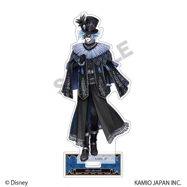 Twisted Wonderland Acrylic Keychain and Stand - Anime Action Figure Ornament and Desktop Accessory