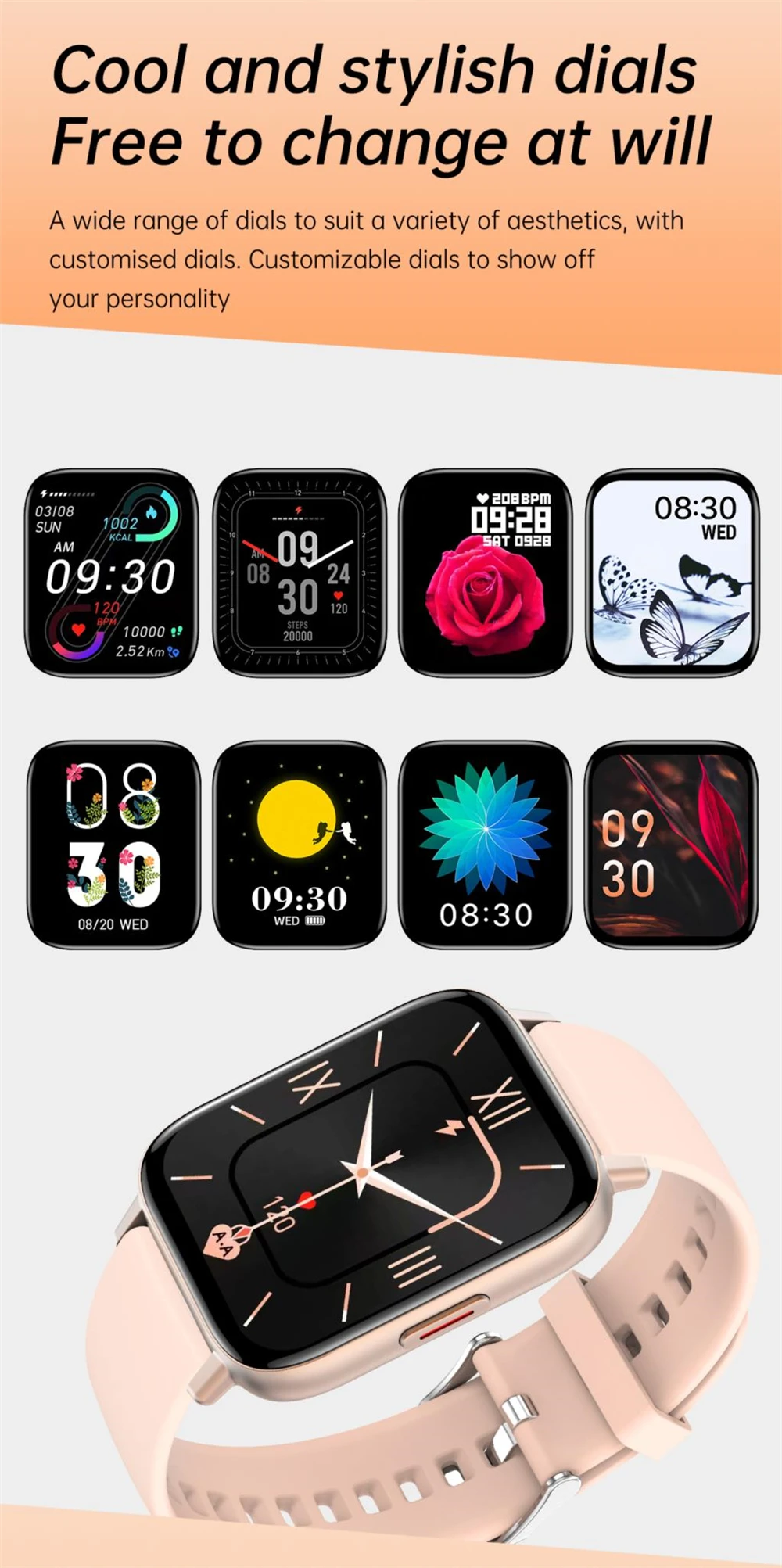 2022 New I20M Women Men Bluetooth Call Smart Watch Blood Pressure Oxygen Monitor DIY Dials Heart Rate Tracker Sports Smartwatch