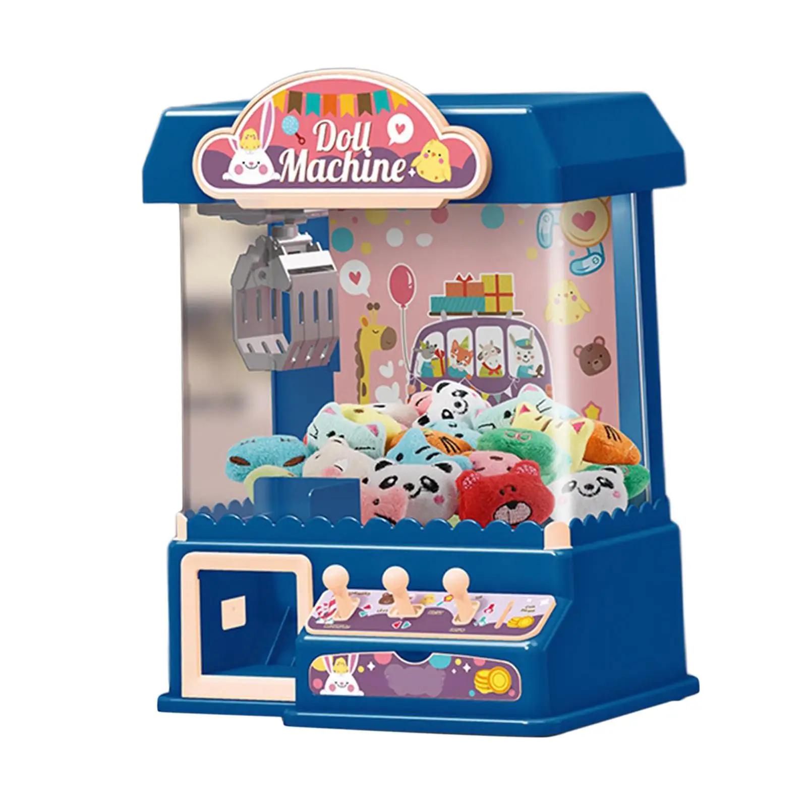 Candy Grabber DIY Doll Claw Machine Toy Convenient for garden party