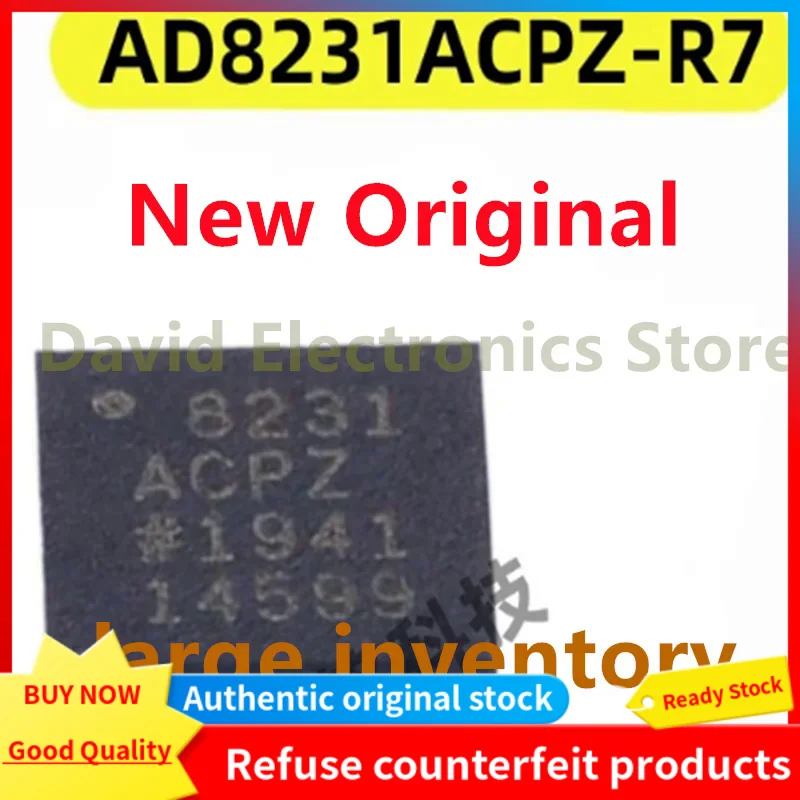 

5PCS/lot New original AD8231ACPZ 8231ACPZ amplifier chip AD8317ACPZ screen printed Q1 AD8338ACPZ Y4K AD8368ACPZ 8368ACPZ