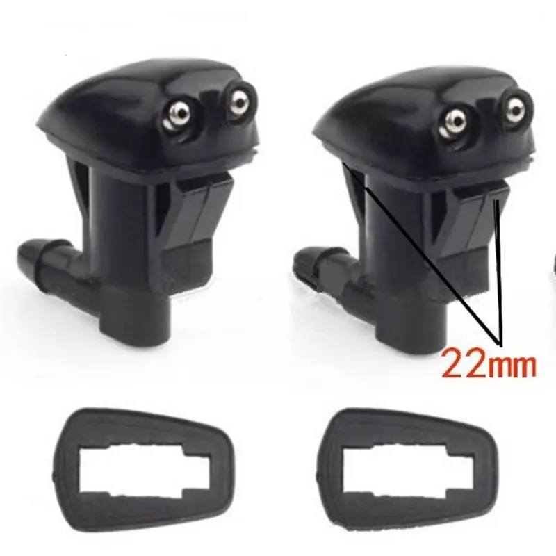 2PCS Wiper sprayer Front glass sprayer For Toyota E120 2003-2008 Corolla 2003-2005 Camry XV30 2002-2006