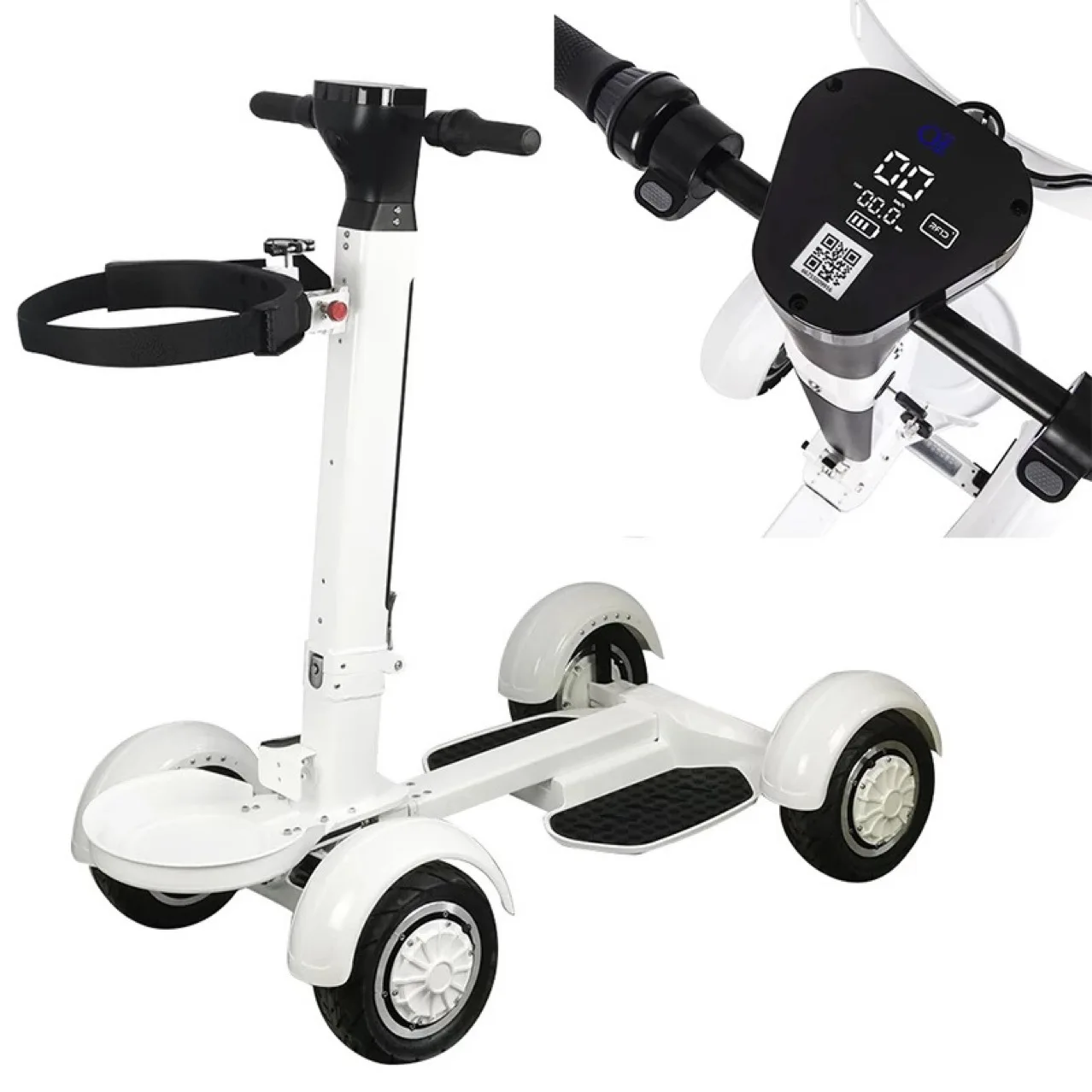 Convenient Modern 48V 14AH/20AH Removable Battery Electric Golf Cart with High-Efficiency Golf Trolley