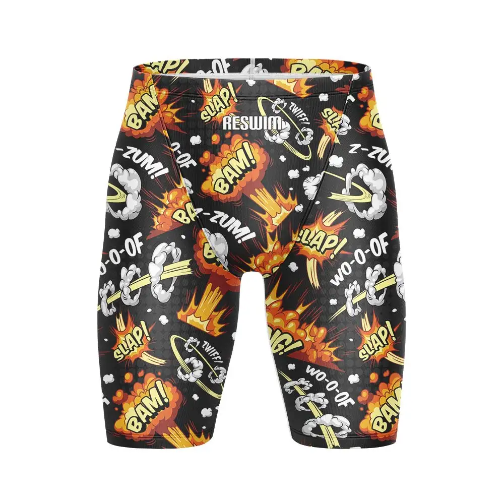 Men's Swim Jammer Knee-Length Swimsuit Short Beach Tights Shorts Swimming Trunks Swim Pool Pants swim trunks swim shorts men swimsuit