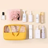 Portable Cosmetic Pouch Women Translucent Makeup Bag Large-Capacity Bath Wash Bags Multifunction Travel Waterproof Storage Case 4