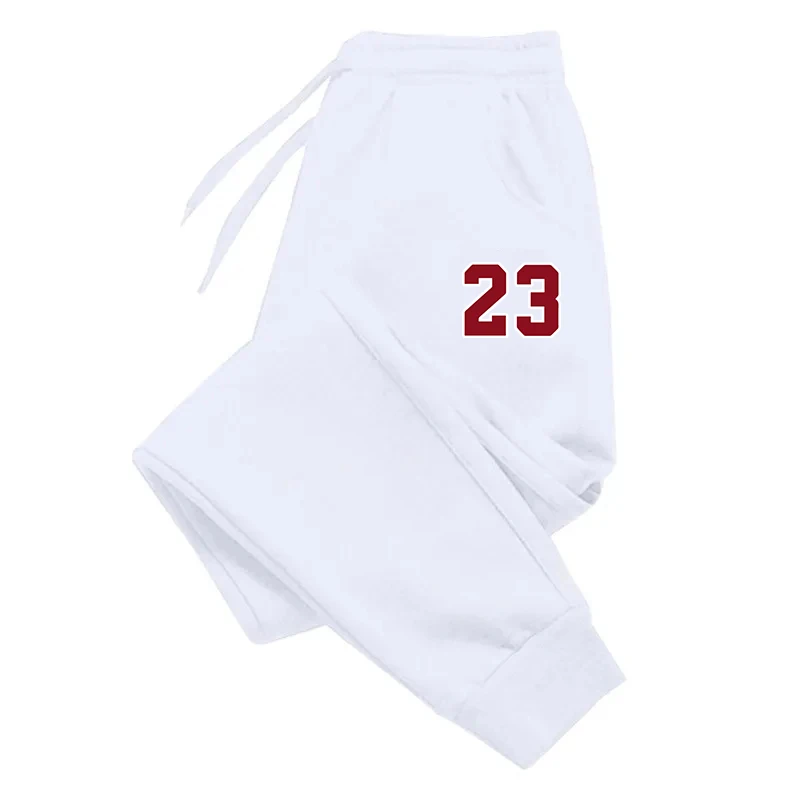 Men's Luxury Printed Sports Pants Warm Jogging Pants Multi-Pack Outdoor Straight Pants Autumn and Winter New 4