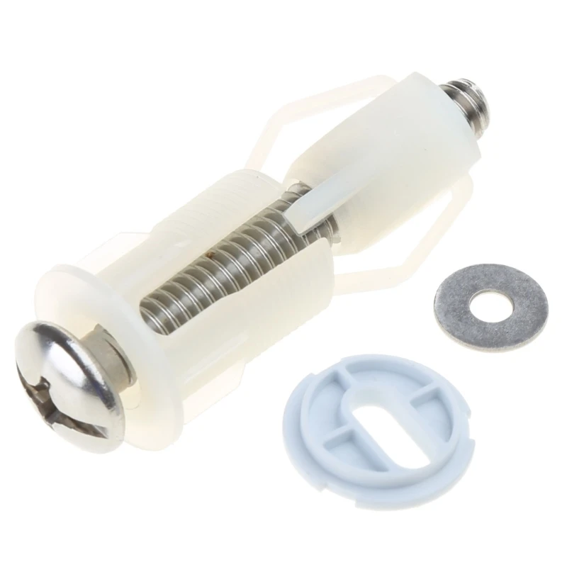

Durable-Sturdy Toilet Seat-Fixing Solution WC-Hole Screws with Nylon and Brass Nut Toilet Seat-Fittings and Fixtures