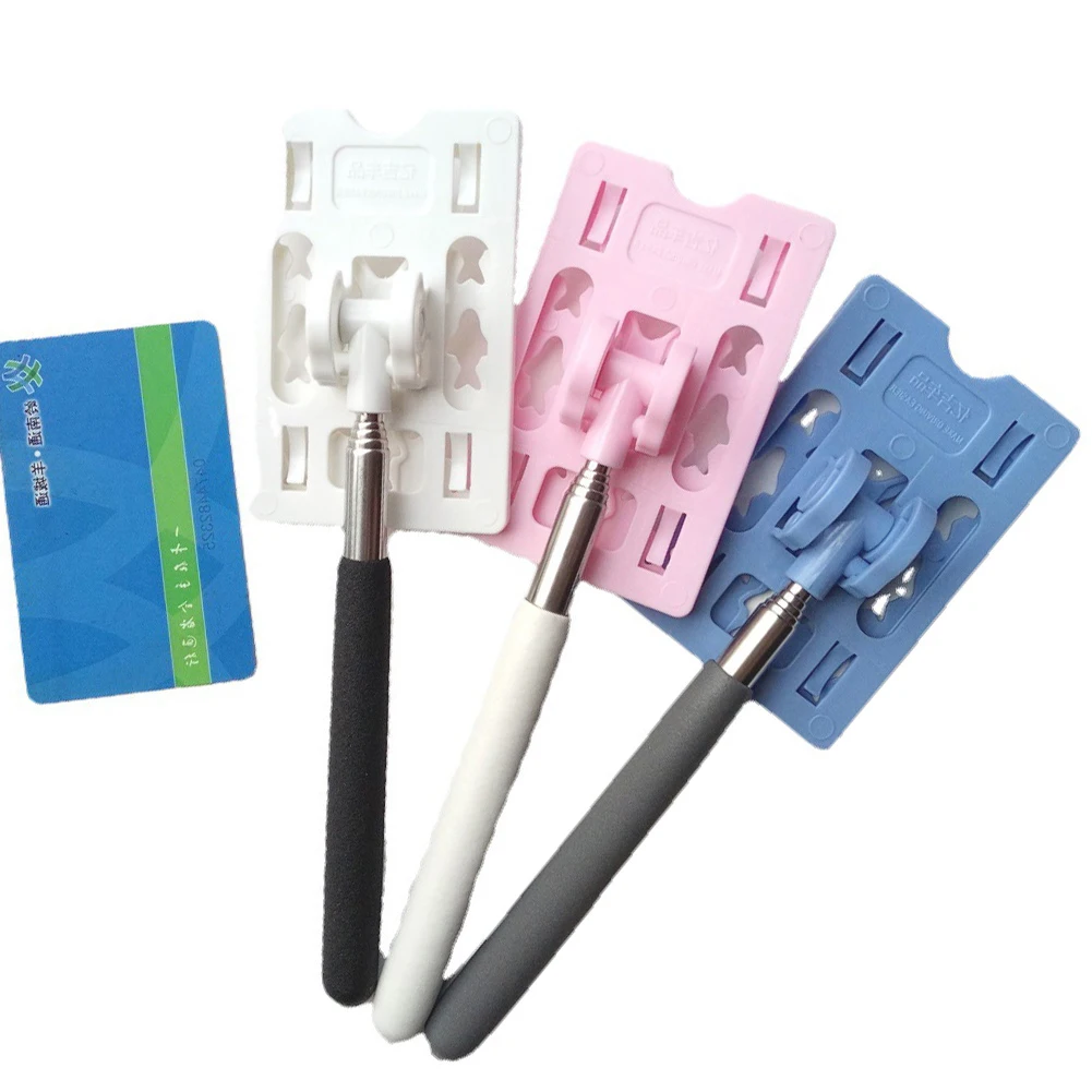 Veicolo 20-65Cm Regolabile Touch N Go Stick Holder Touch And Go Porta Carte Di Pedaggio Supporti Tng Stick Blu Rosa Bianco Viola