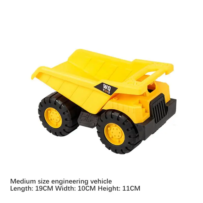 Kids Engineering Truck Car Toy Snow Beach Play Sand Toys Children Gifts Toys For Seaside Play Sand Snow Excavator Bulldozer Set