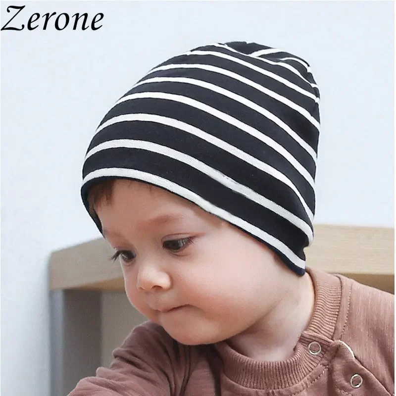 Baby Hat Cute Solid Knitted Cotton Hats for Newborn Baby Children Autumn Winter Warm Earmuffs Colorful Crown Caps Skullies