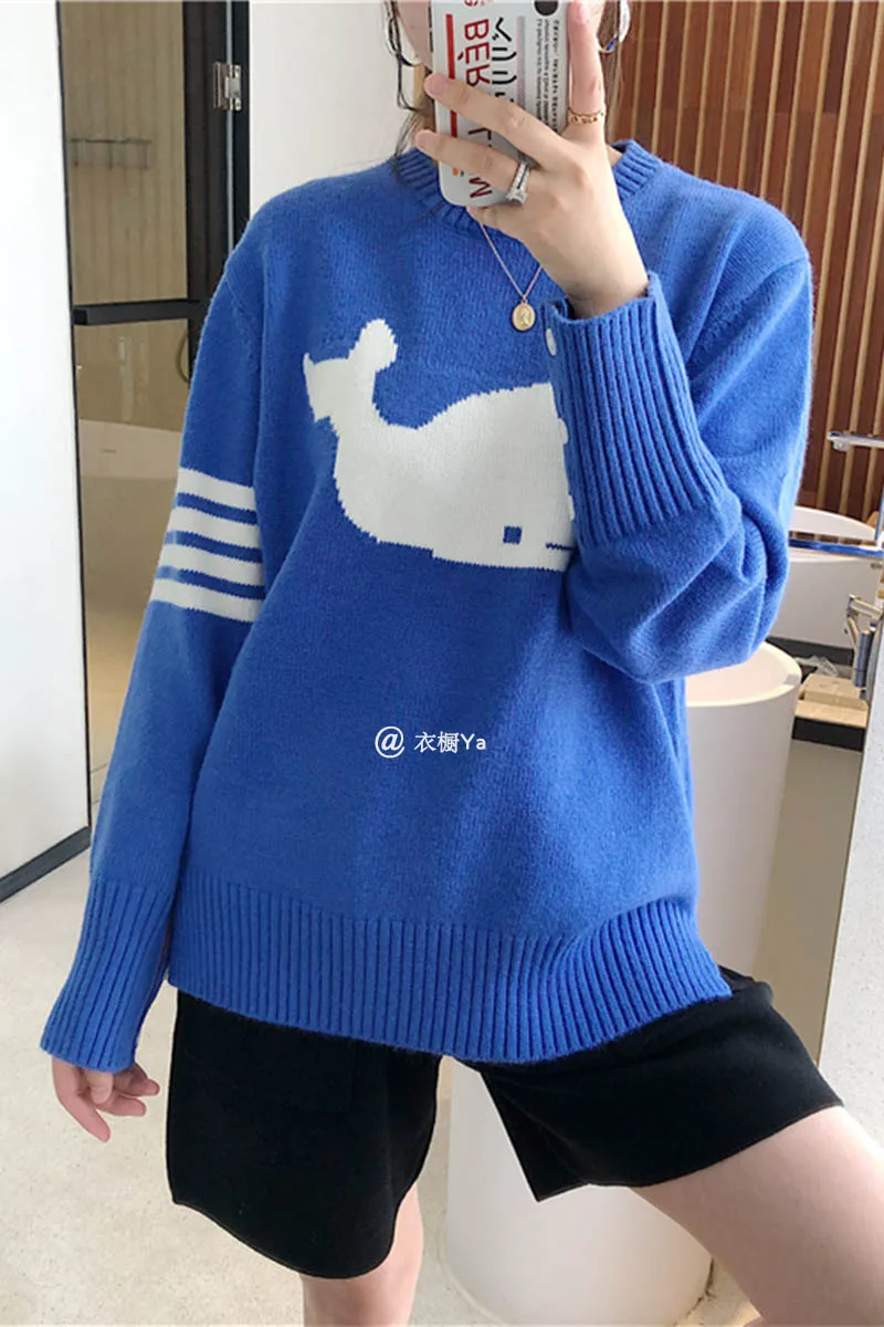 Jin Kore Sweater Sweater Seokjin Clothes Bts Jin Whale Sweater Bts