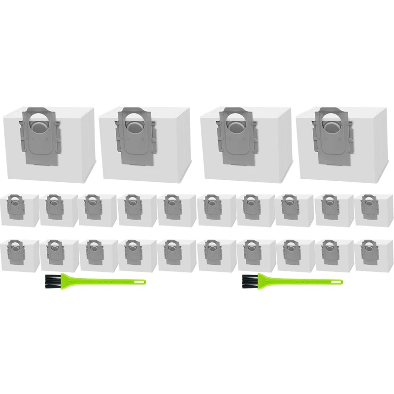 Confezione Da 24 Sacchetti Per La Polvere Per Roborock Q7 Max /Q7 Max + / Q7 Max Plus, Per Roborock S7 Maxv Ultra/S7 Pro Ultra Aspirapolvere