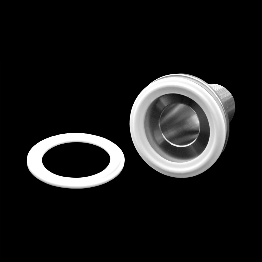 5PCS PTFE 씰링 가스켓 - 위생 식품 등급 누출 방지 고순도 트라이 클램프 가스켓 19mm 파이프 및 219mm OD 음료/제약용